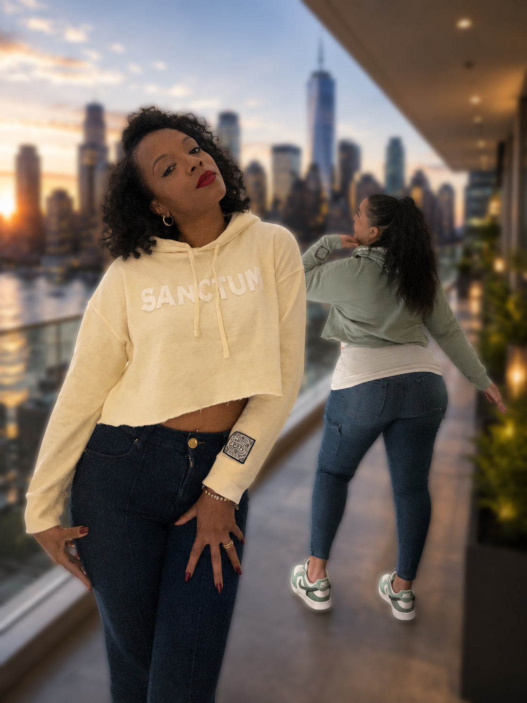 Carpe Diem - Crop Top Hoodie
