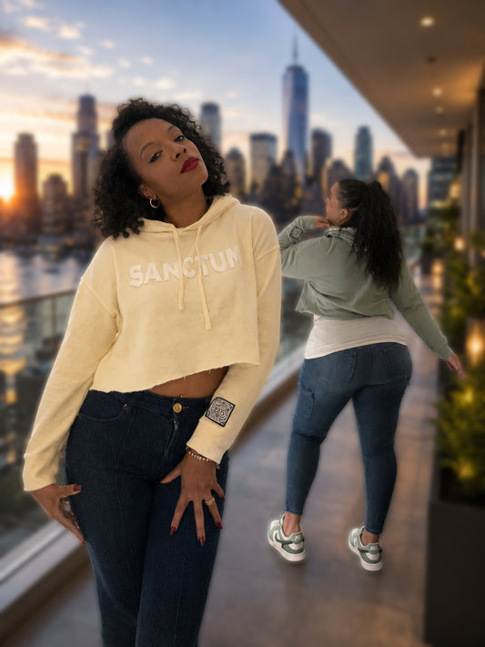 Carpe Diem - Crop Top Hoodie