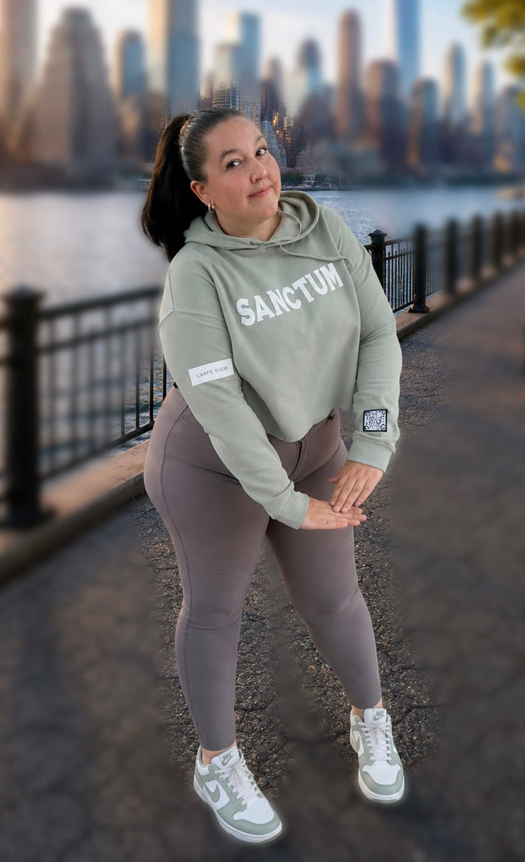Carpe Diem - Crop Top Hoodie