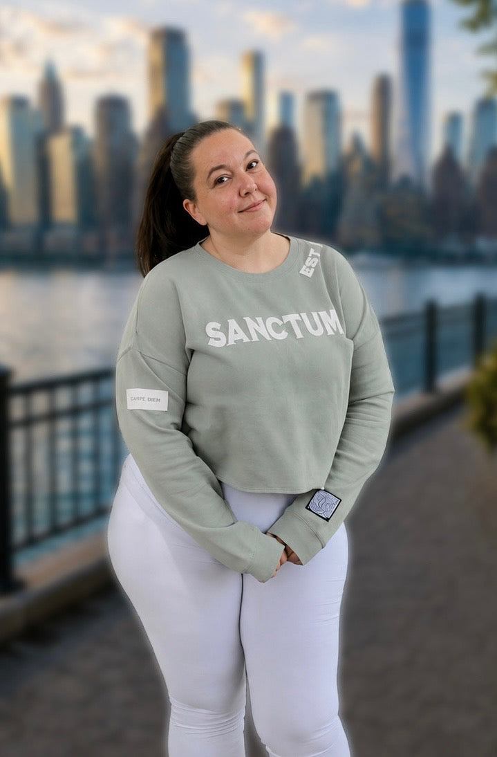 Carpe Diem - Crop Top Crewneck